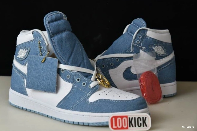 Rep TBK DM9036-104 Air High Denim Jordan 1 OG WMNS 0703